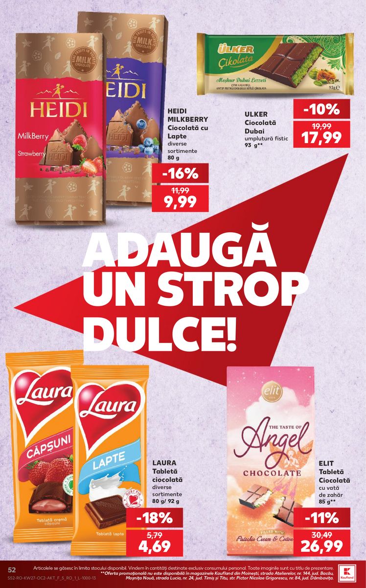 Kaufland catalog page 52 — 2026-07-01 to 2026-07-07