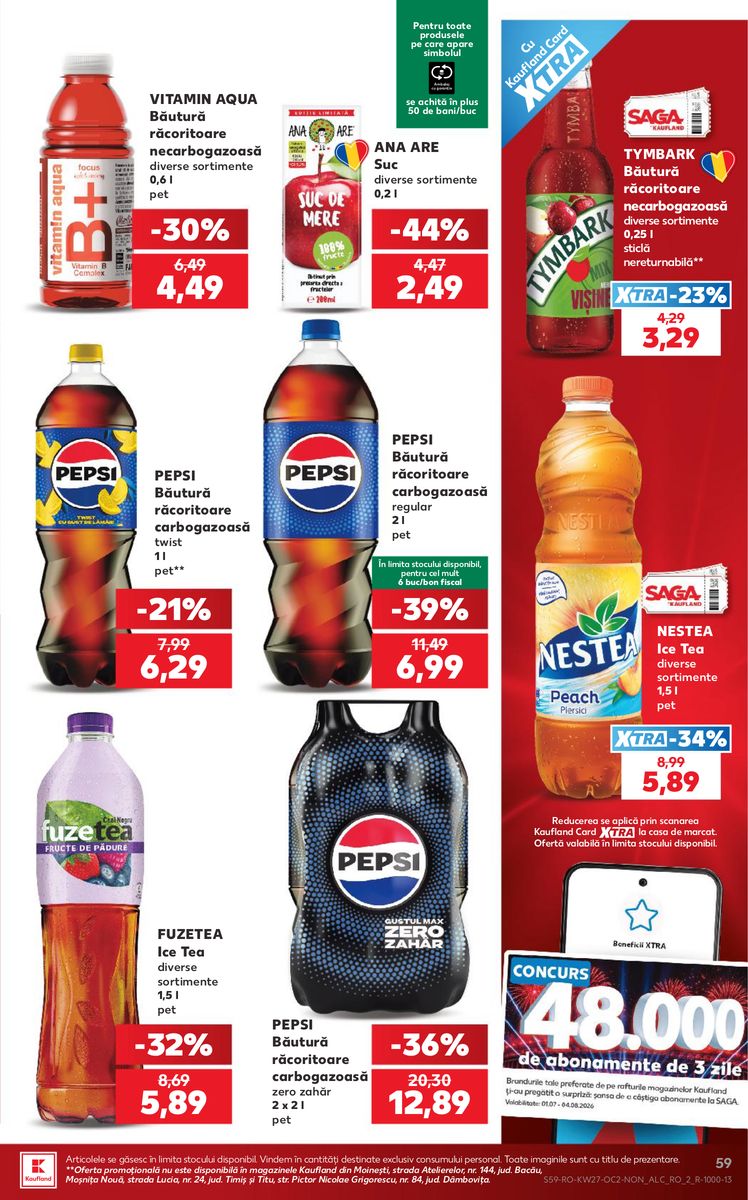 Kaufland catalog page 59 — 2026-07-01 to 2026-07-07