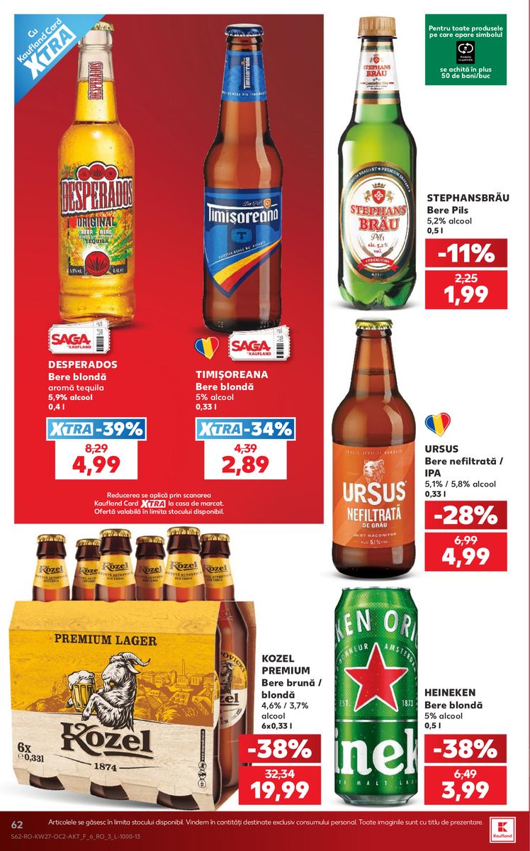 Kaufland catalog page 62 — 2026-07-01 to 2026-07-07