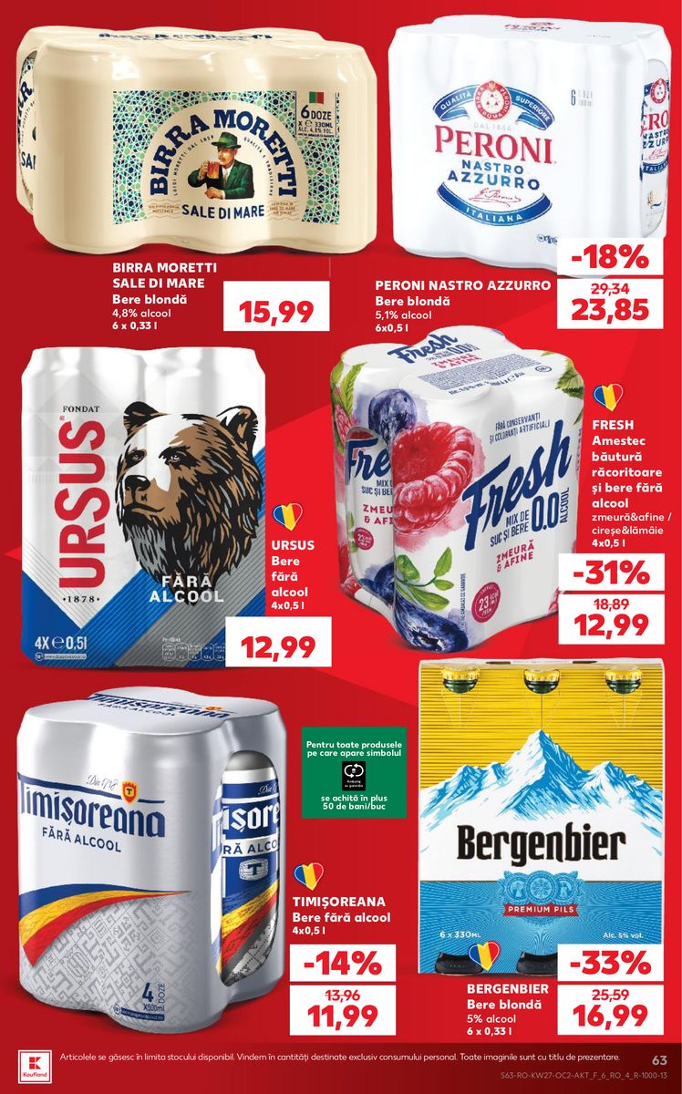 Kaufland catalog page 63 — 2026-07-01 to 2026-07-07