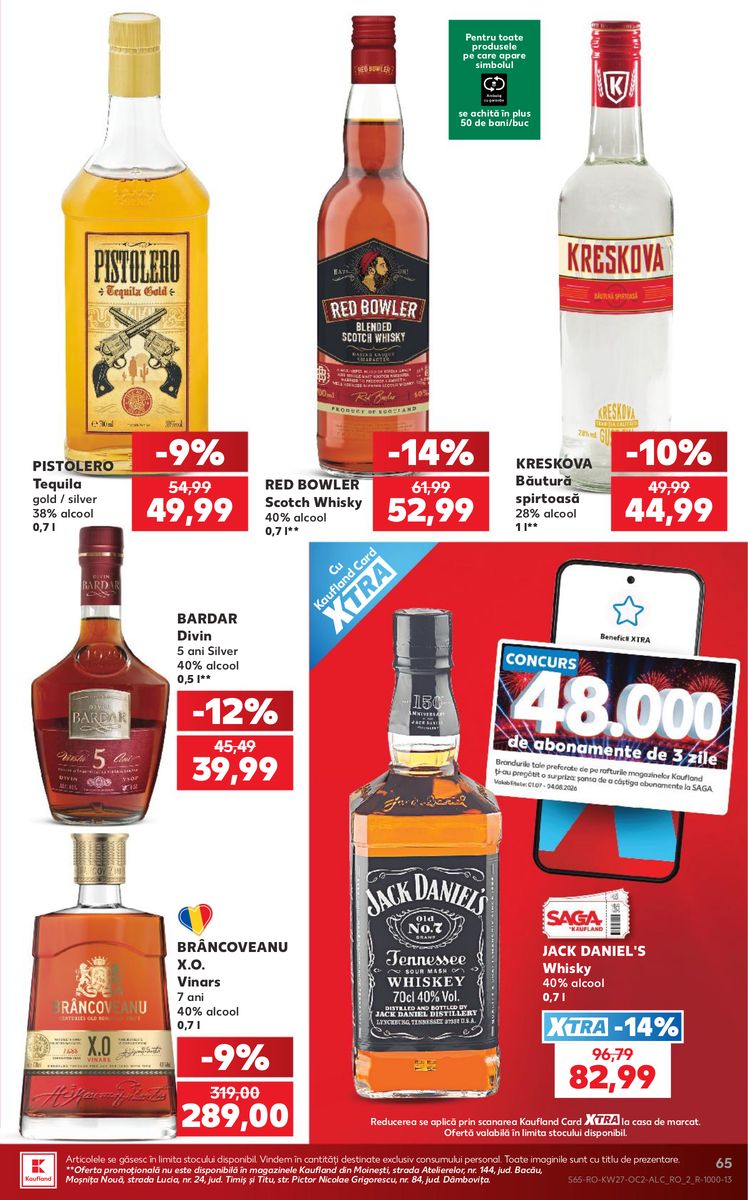 Kaufland catalog page 65 — 2026-07-01 to 2026-07-07
