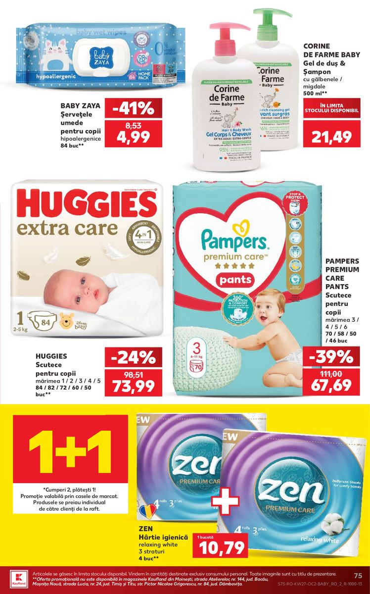 Kaufland catalog page 75 — 2026-07-01 to 2026-07-07
