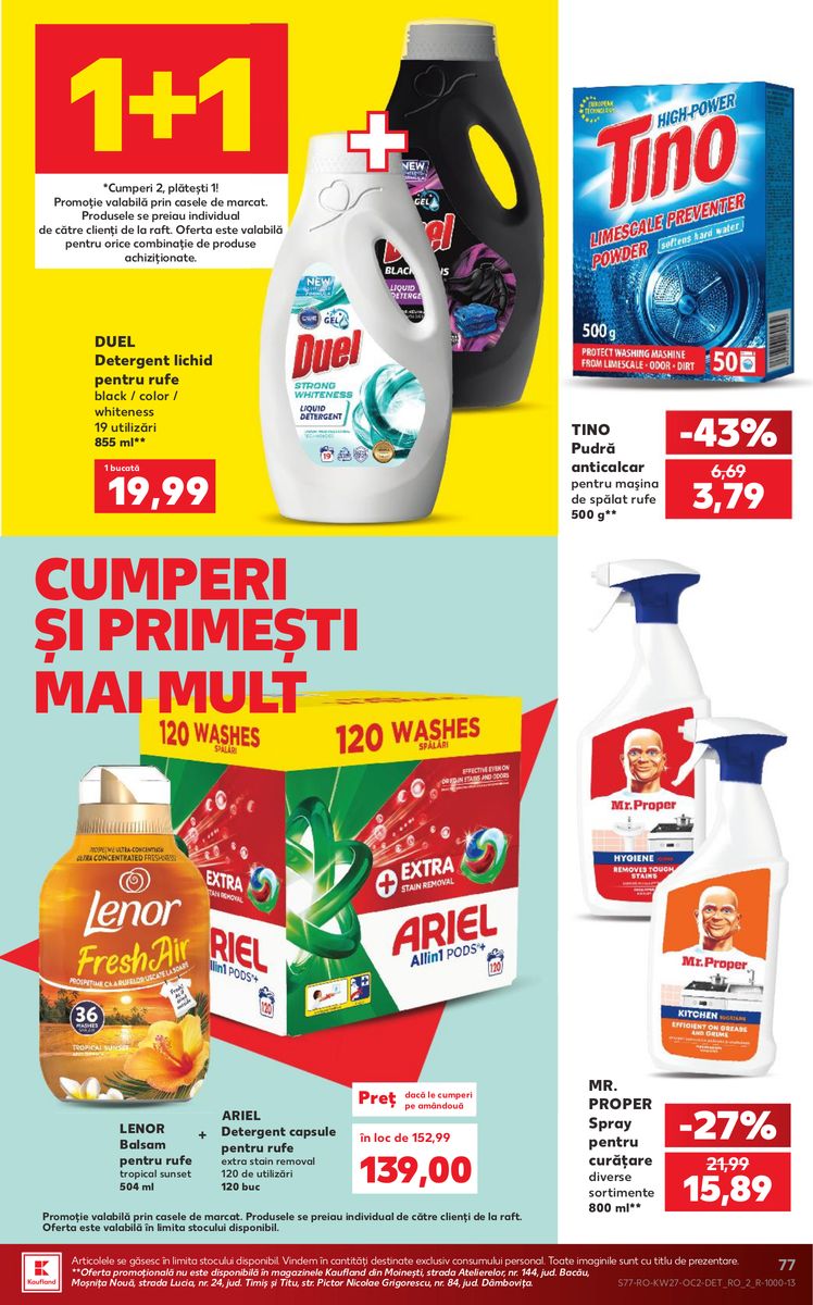 Kaufland catalog page 77 — 2026-07-01 to 2026-07-07