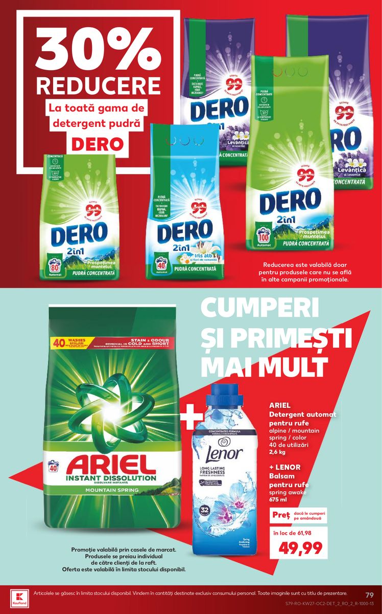 Kaufland catalog page 79 — 2026-07-01 to 2026-07-07