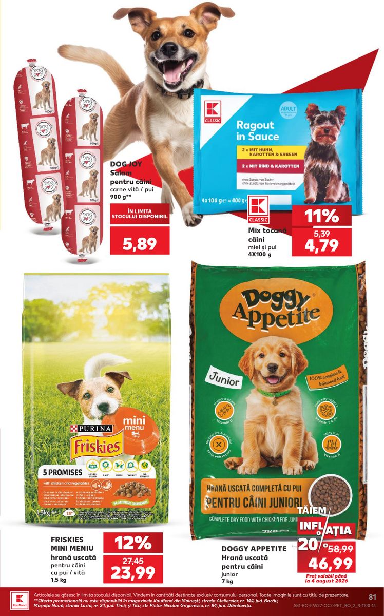 Kaufland catalog page 81 — 2026-07-01 to 2026-07-07