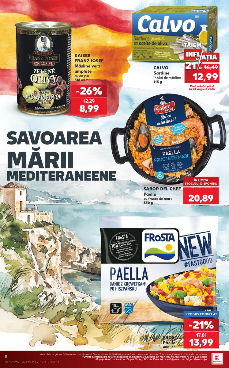 Kaufland catalog page 8 — 2026-07-01 to 2026-07-07