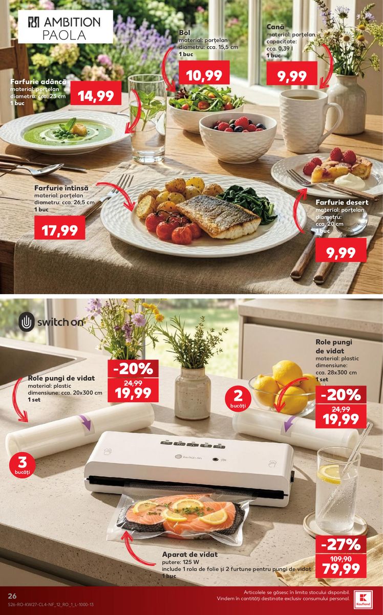 Kaufland catalog page 26 — 2026-07-01 to 2026-07-07