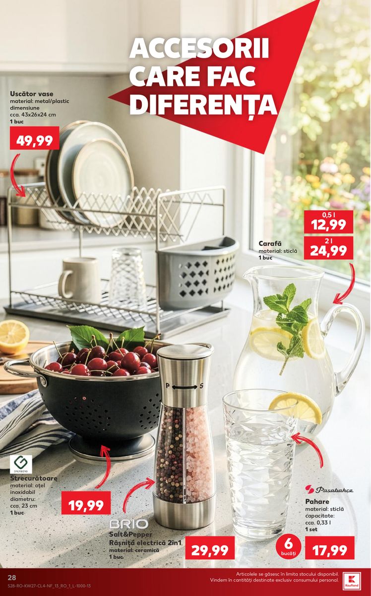 Kaufland catalog page 28 — 2026-07-01 to 2026-07-07