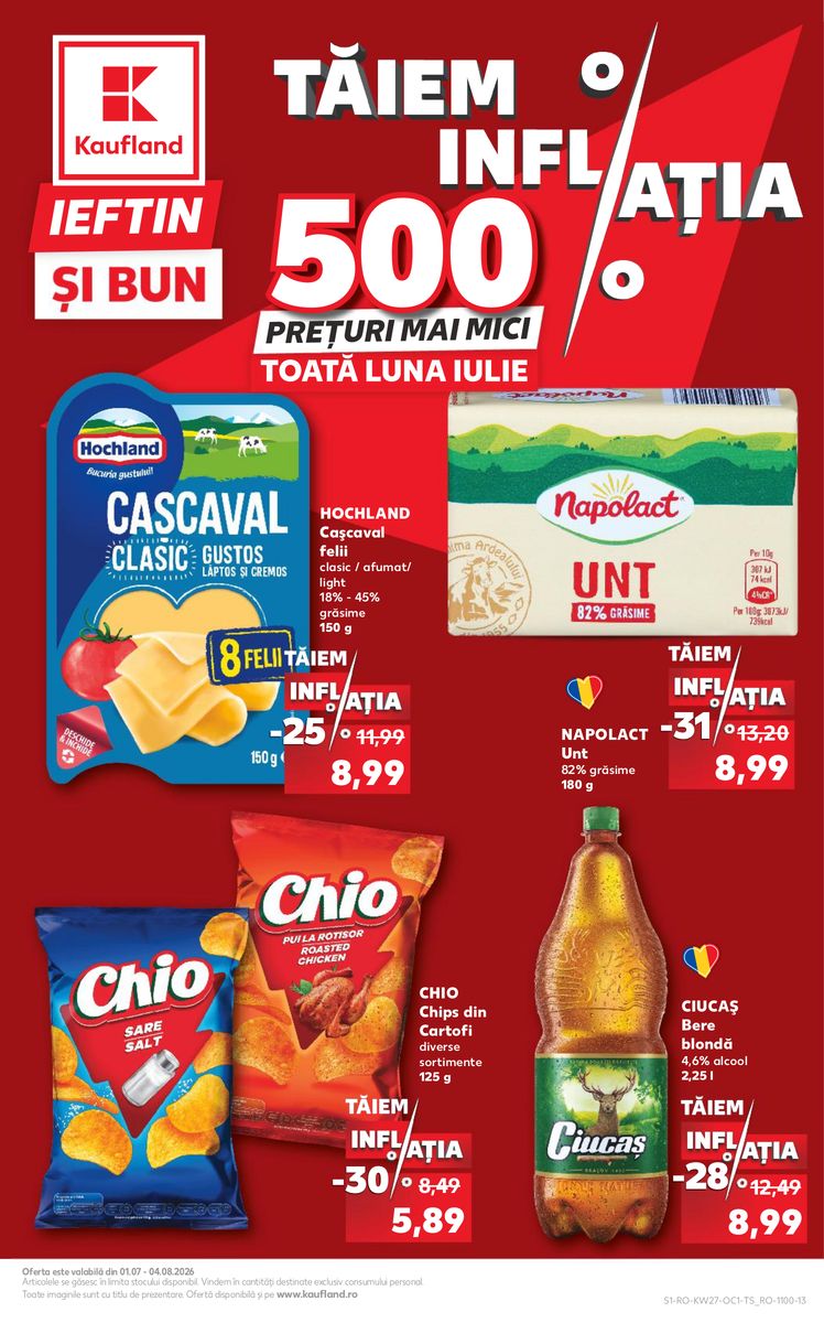 Kaufland catalog 2026-07-01 to 2026-08-04