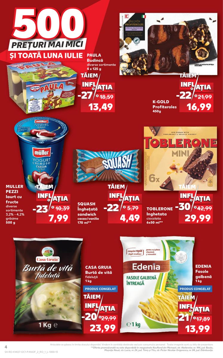 Kaufland catalog page 4 — 2026-07-01 to 2026-08-04