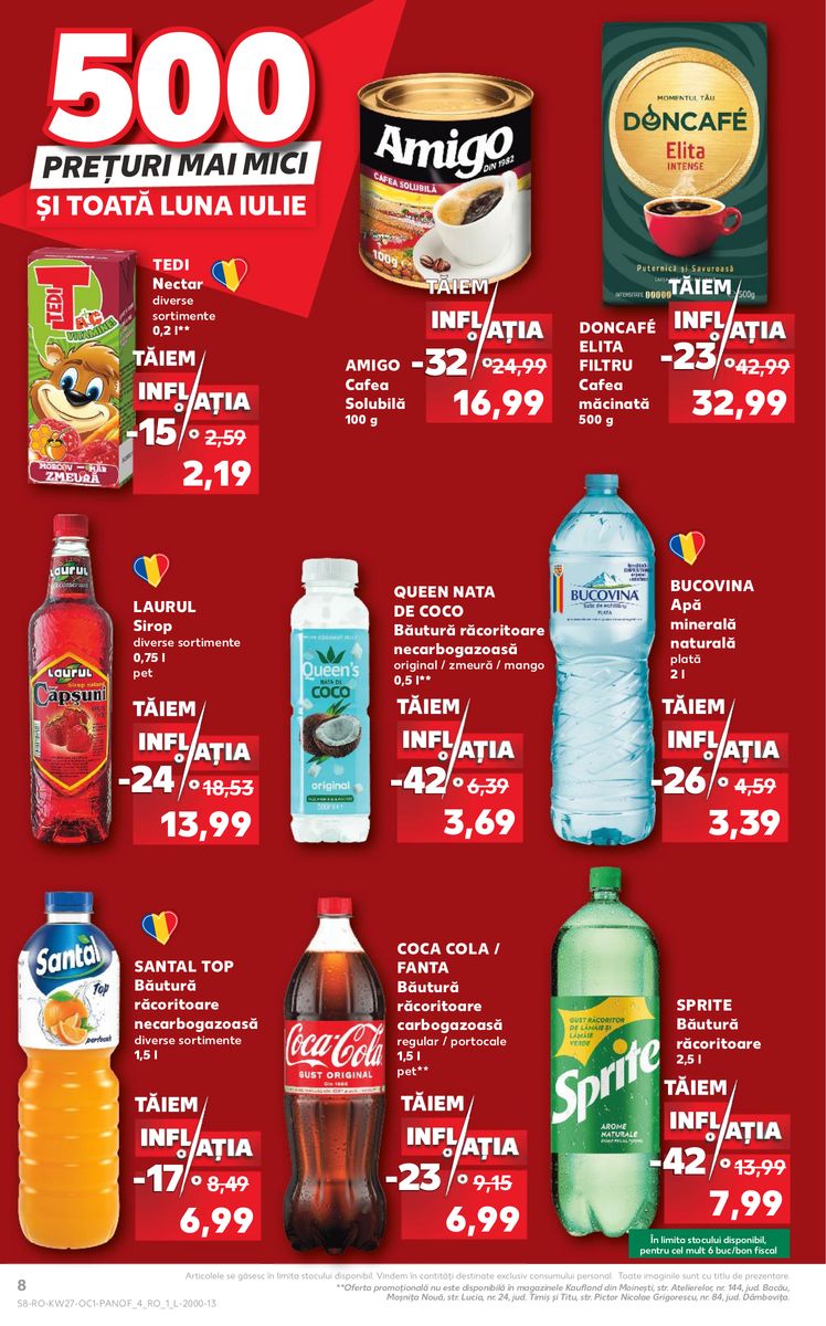 Kaufland catalog page 8 — 2026-07-01 to 2026-08-04