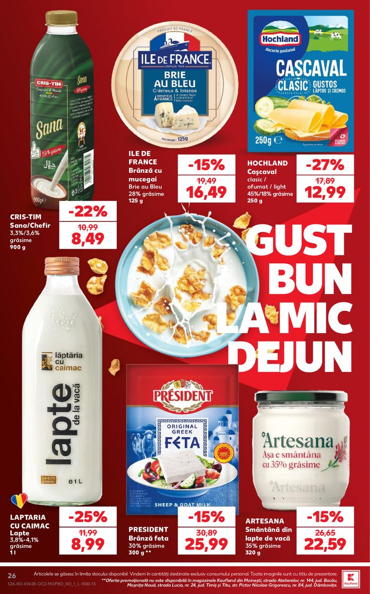 Kaufland catalog page 26 — 2026-07-08 to 2026-07-14