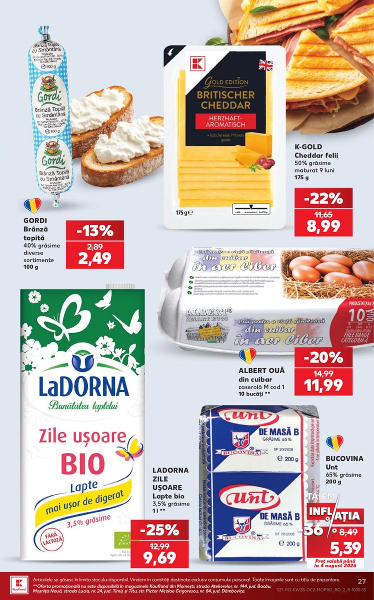 Kaufland catalog page 27 — 2026-07-08 to 2026-07-14