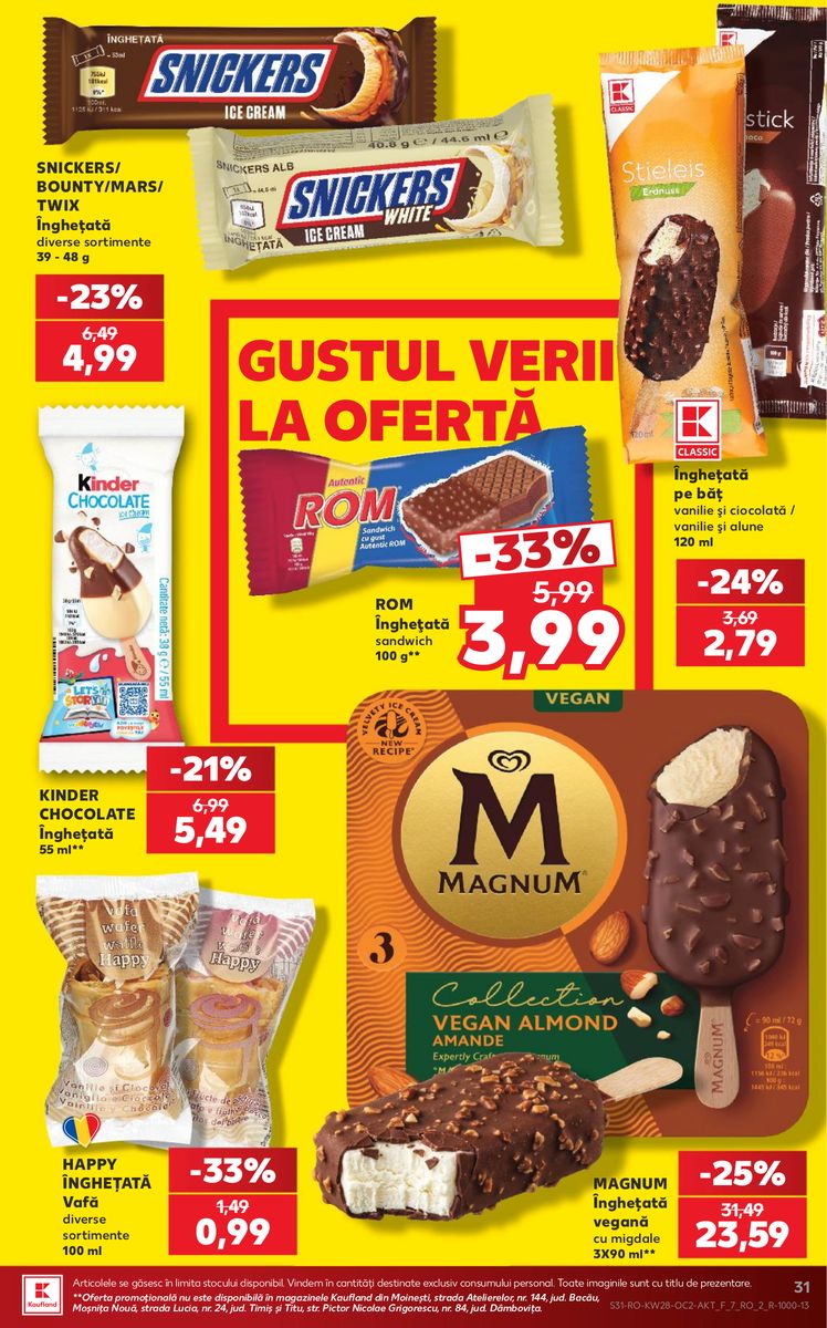 Kaufland catalog page 31 — 2026-07-08 to 2026-07-14