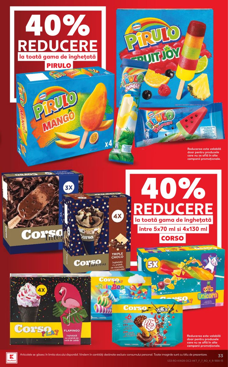 Kaufland catalog page 33 — 2026-07-08 to 2026-07-14