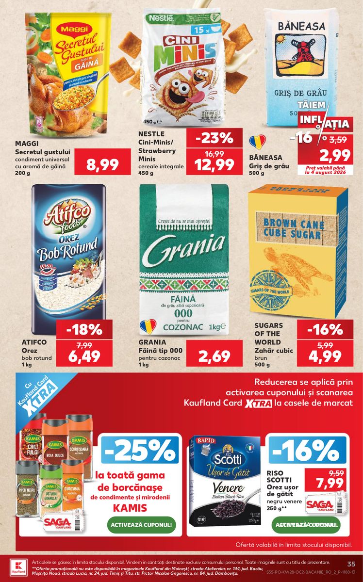 Kaufland catalog page 35 — 2026-07-08 to 2026-07-14