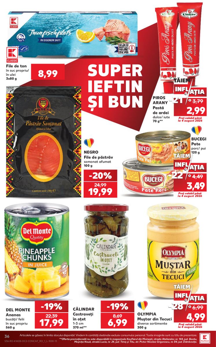 Kaufland catalog page 36 — 2026-07-08 to 2026-07-14
