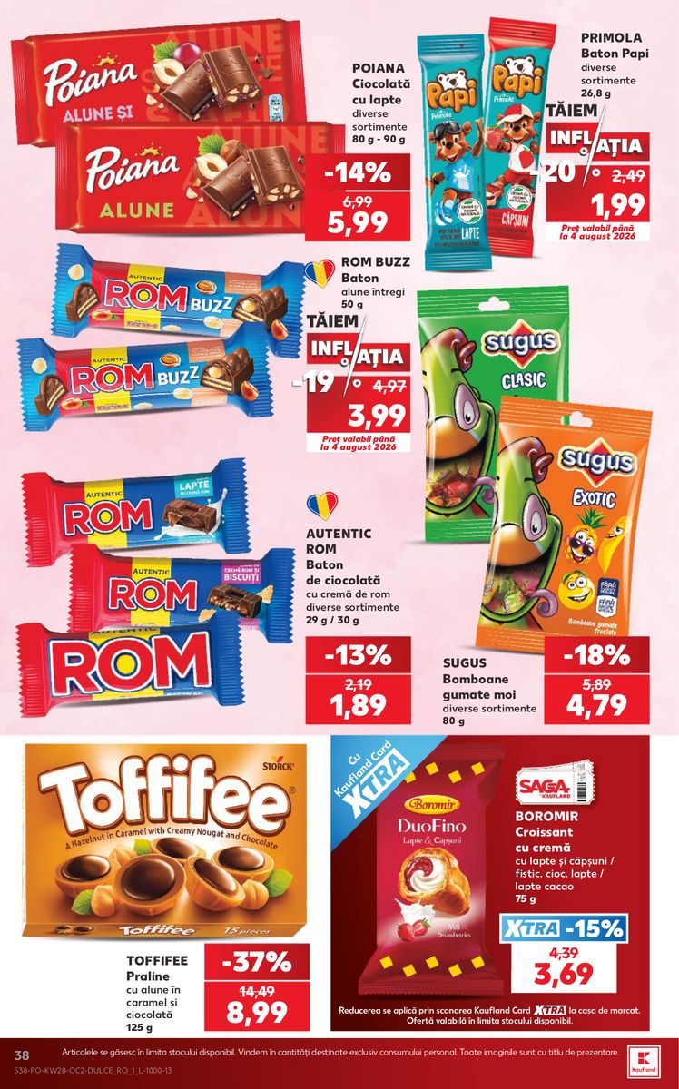 Kaufland catalog page 38 — 2026-07-08 to 2026-07-14