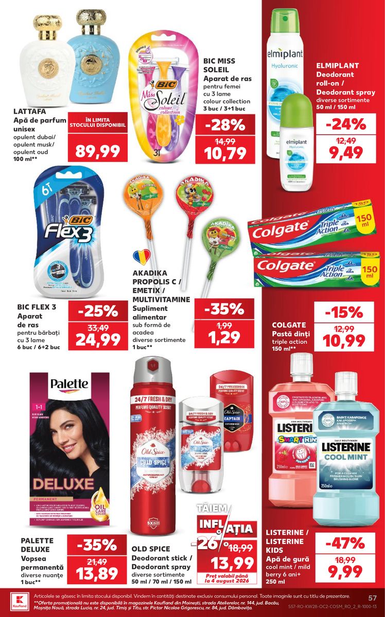 Kaufland catalog page 57 — 2026-07-08 to 2026-07-14