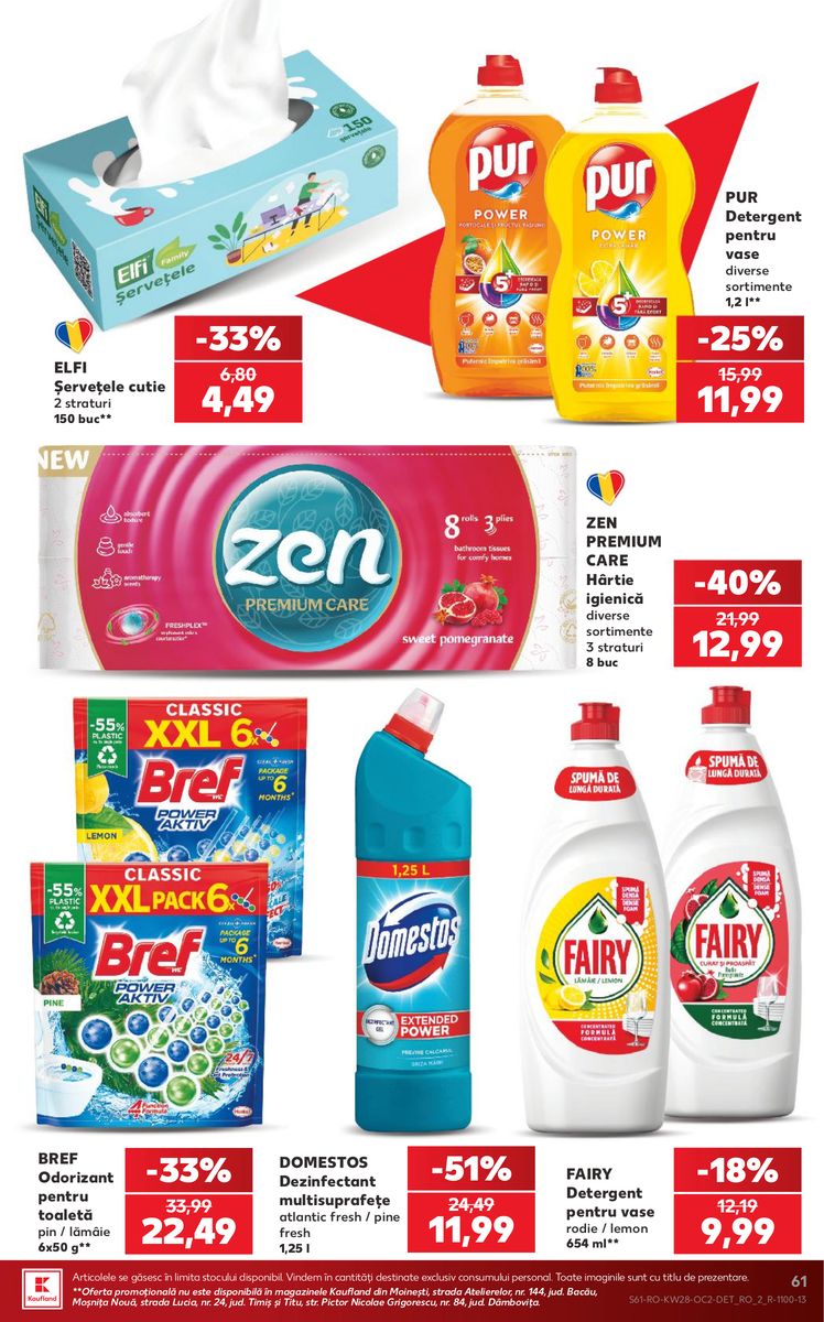 Kaufland catalog page 61 — 2026-07-08 to 2026-07-14