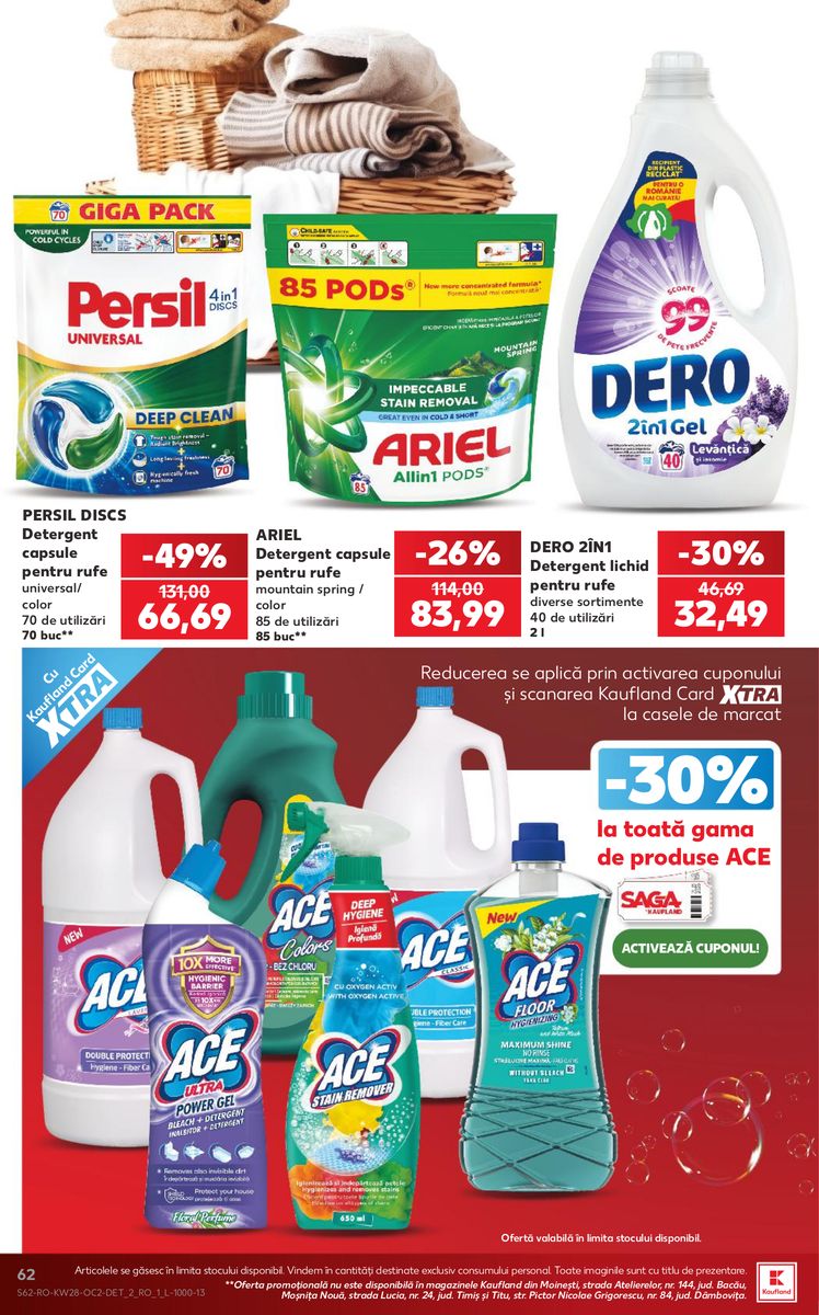 Kaufland catalog page 62 — 2026-07-08 to 2026-07-14