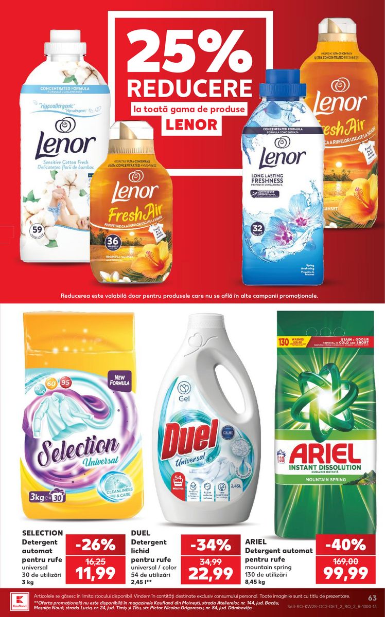 Kaufland catalog page 63 — 2026-07-08 to 2026-07-14