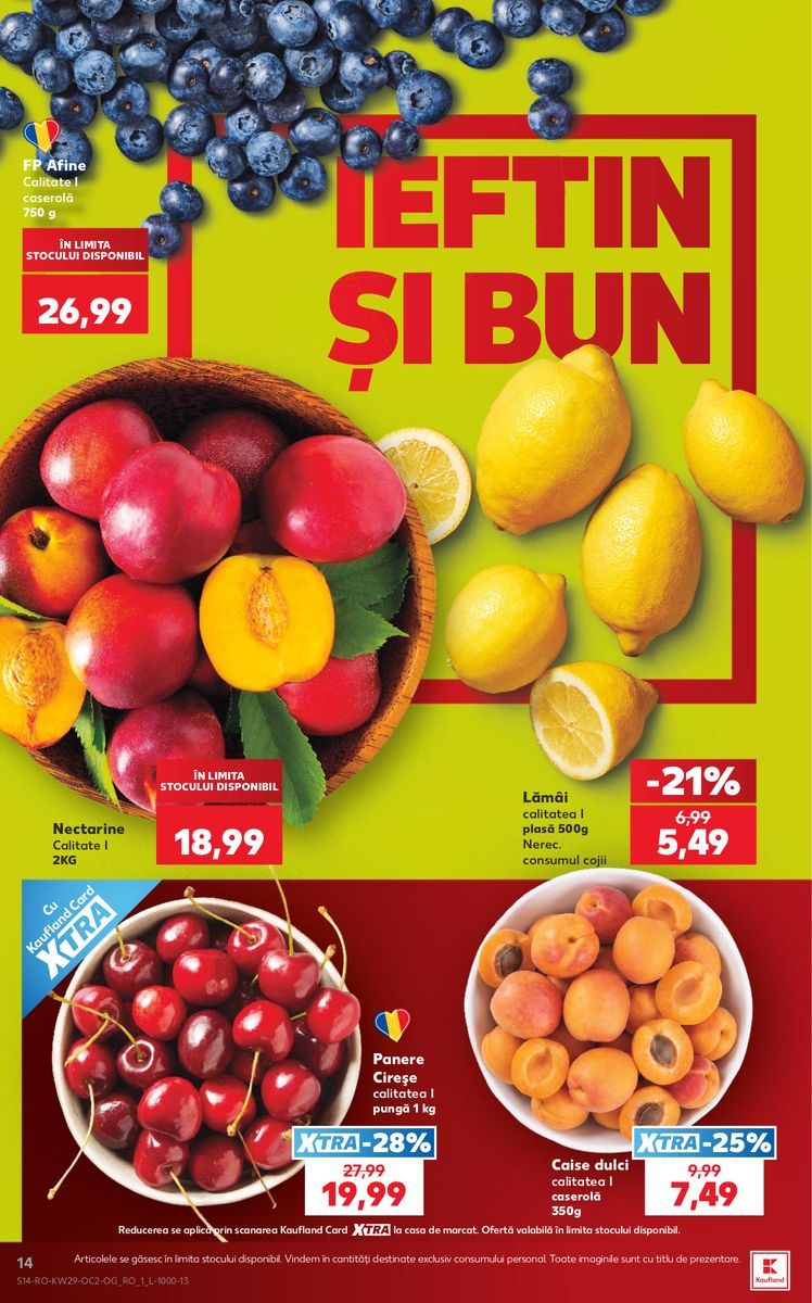 Kaufland catalog page 14 — 2026-07-15 to 2026-07-21