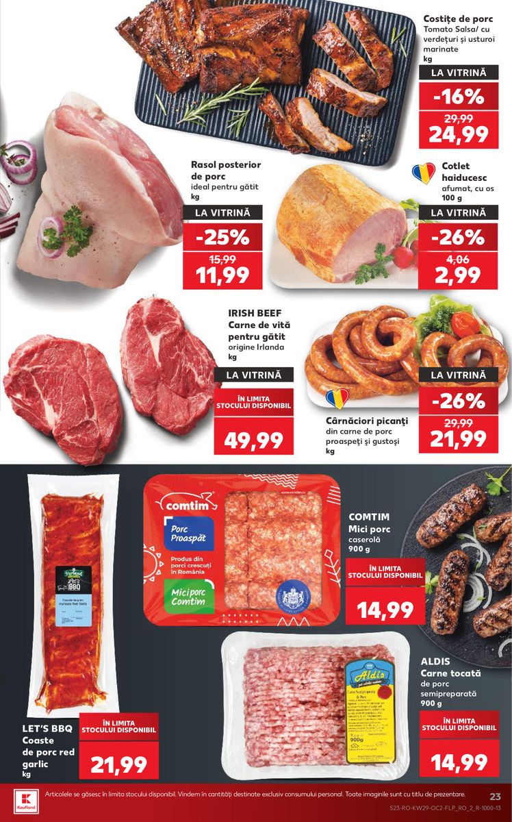Kaufland catalog page 23 — 2026-07-15 to 2026-07-21