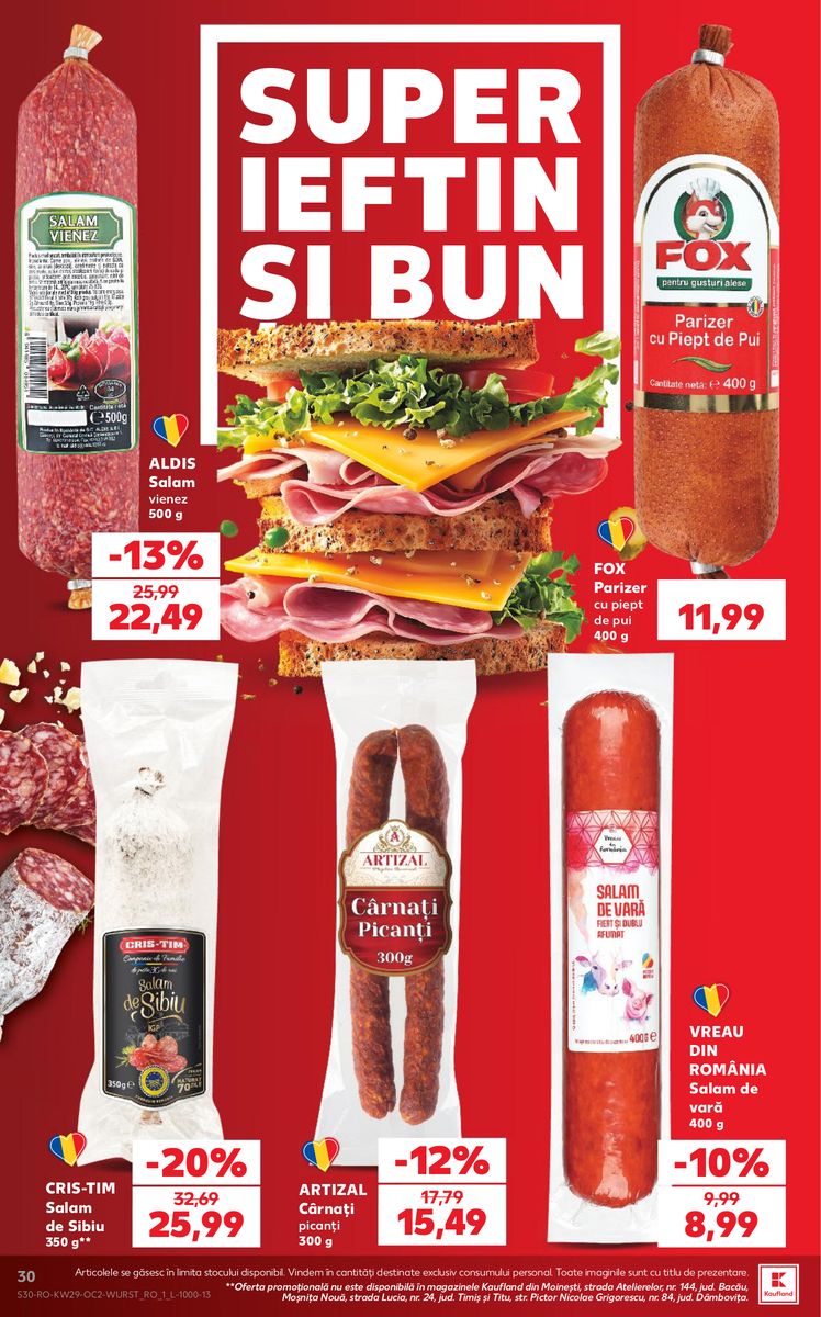 Kaufland catalog page 30 — 2026-07-15 to 2026-07-21