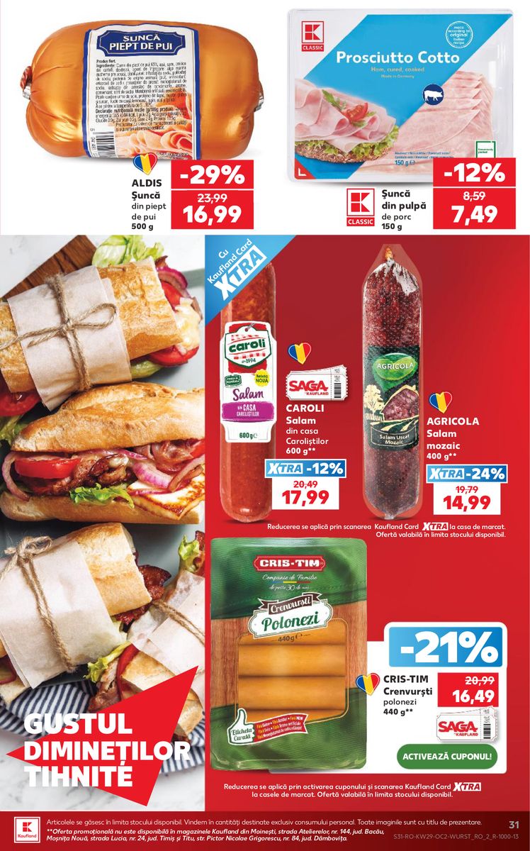Kaufland catalog page 31 — 2026-07-15 to 2026-07-21
