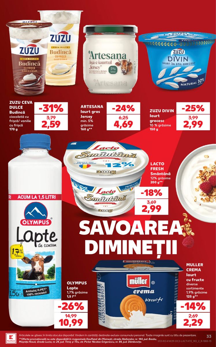 Kaufland catalog page 33 — 2026-07-15 to 2026-07-21