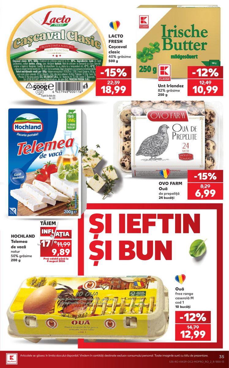 Kaufland catalog page 35 — 2026-07-15 to 2026-07-21