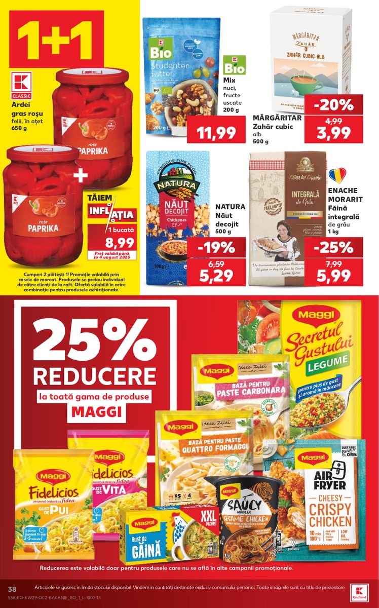 Kaufland catalog page 38 — 2026-07-15 to 2026-07-21