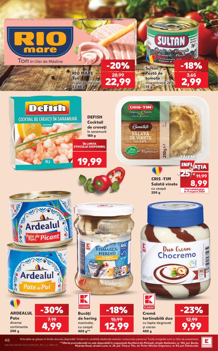 Kaufland catalog page 40 — 2026-07-15 to 2026-07-21