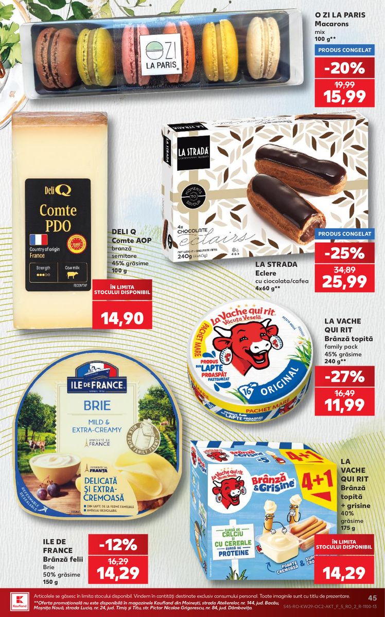 Kaufland catalog page 45 — 2026-07-15 to 2026-07-21