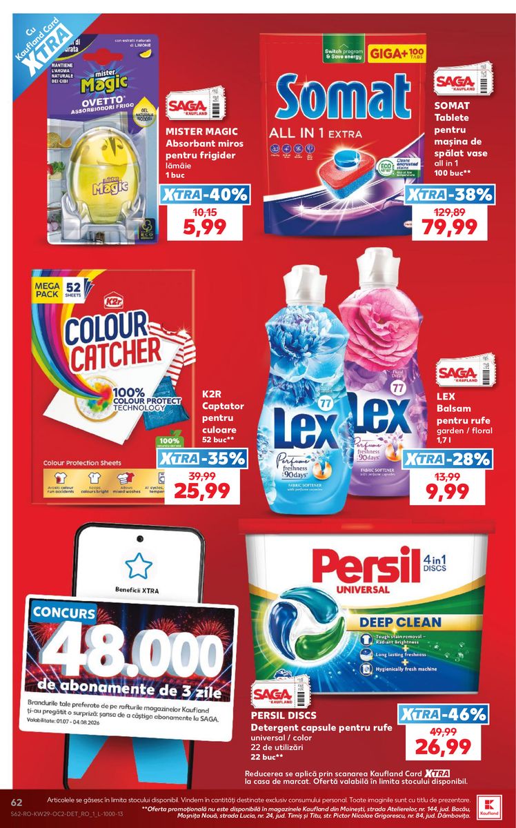 Kaufland catalog page 62 — 2026-07-15 to 2026-07-21