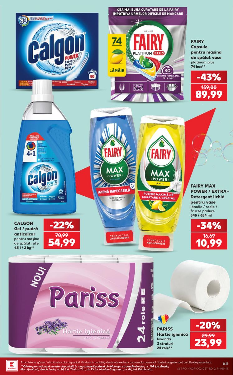 Kaufland catalog page 63 — 2026-07-15 to 2026-07-21