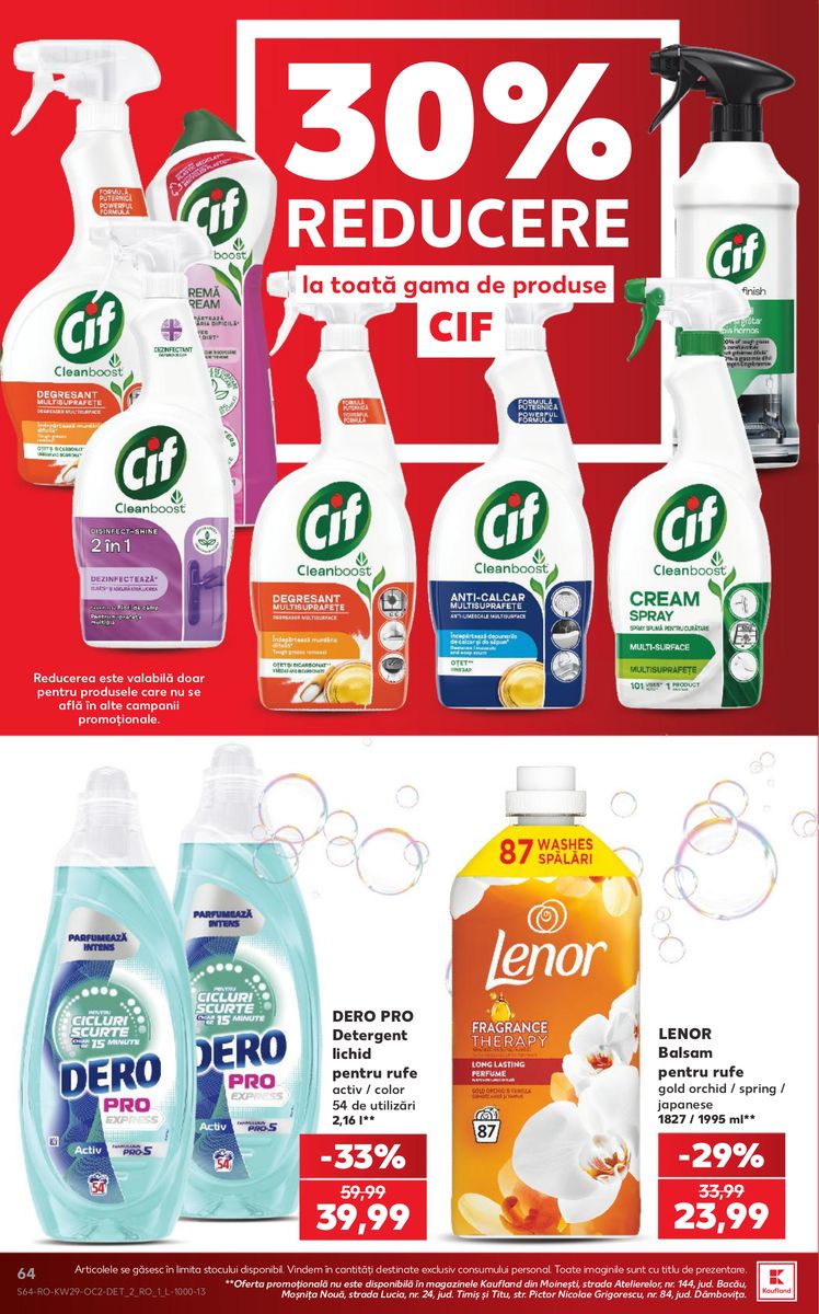 Kaufland catalog page 64 — 2026-07-15 to 2026-07-21