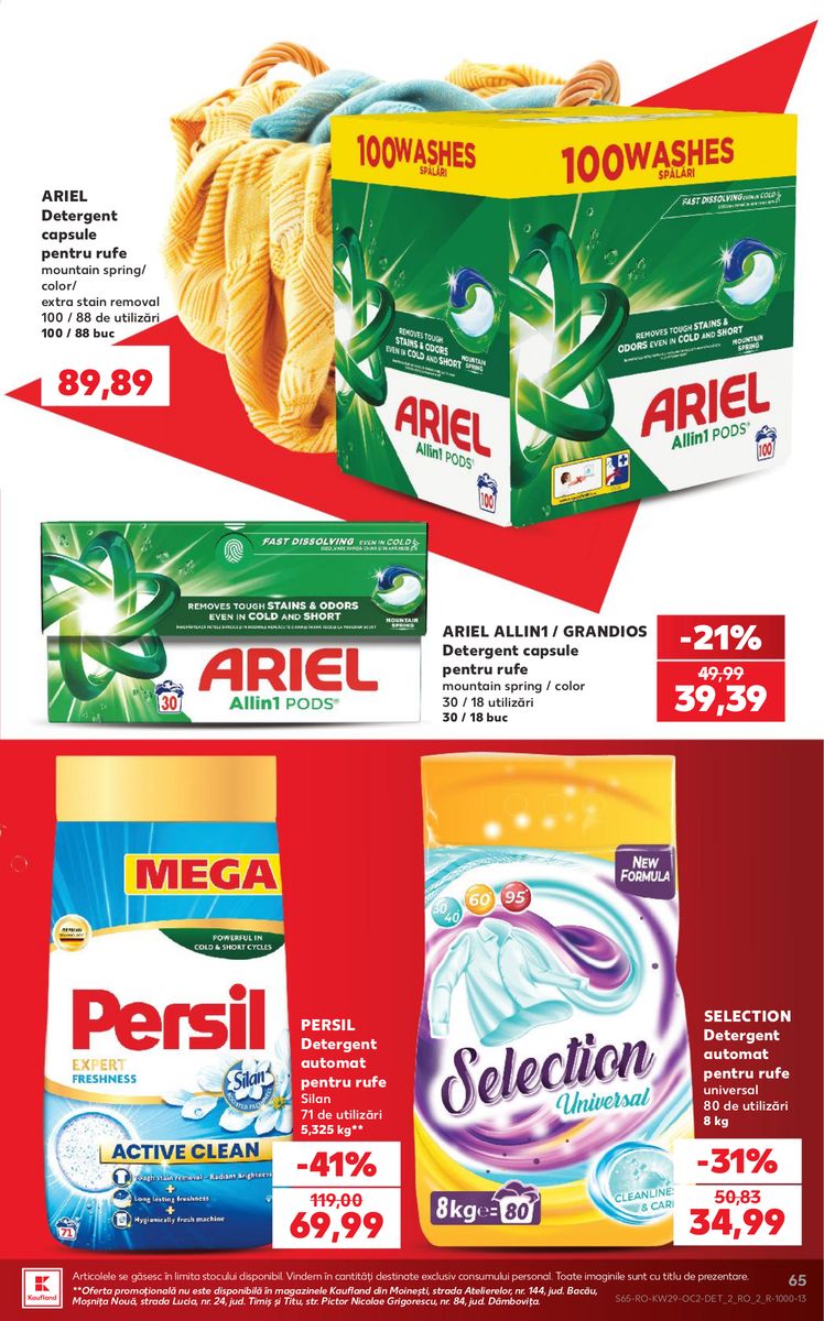 Kaufland catalog page 65 — 2026-07-15 to 2026-07-21
