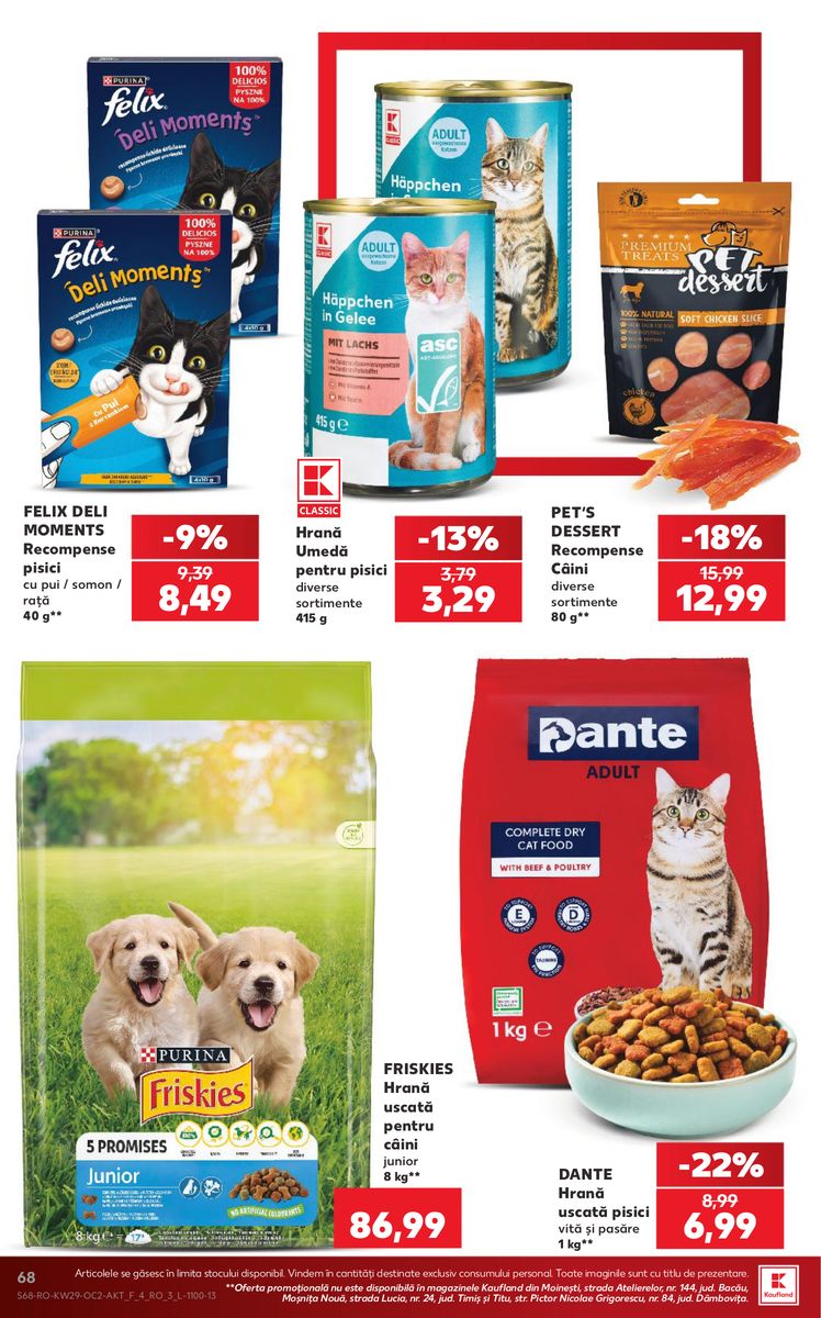 Kaufland catalog page 68 — 2026-07-15 to 2026-07-21