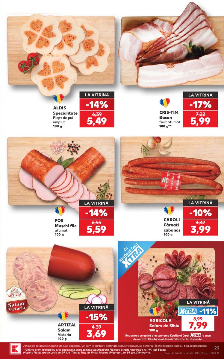 Kaufland catalog page 23 — 2026-07-22 to 2026-07-28