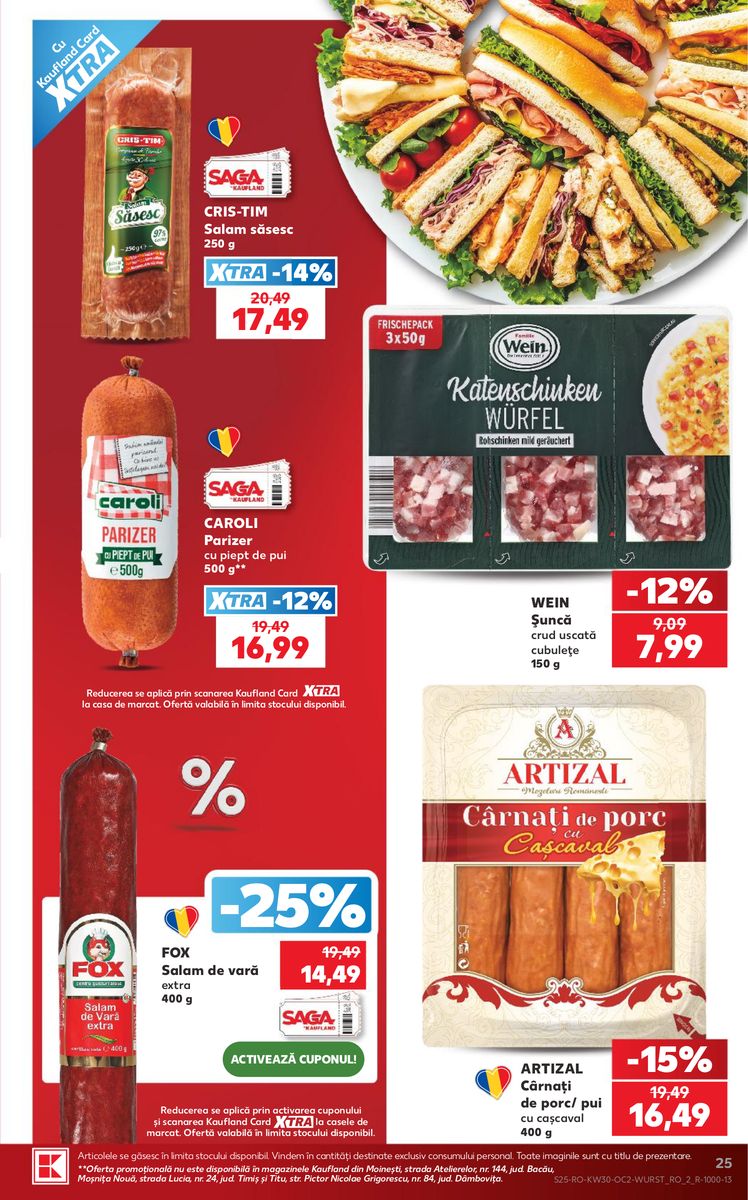 Kaufland catalog page 25 — 2026-07-22 to 2026-07-28
