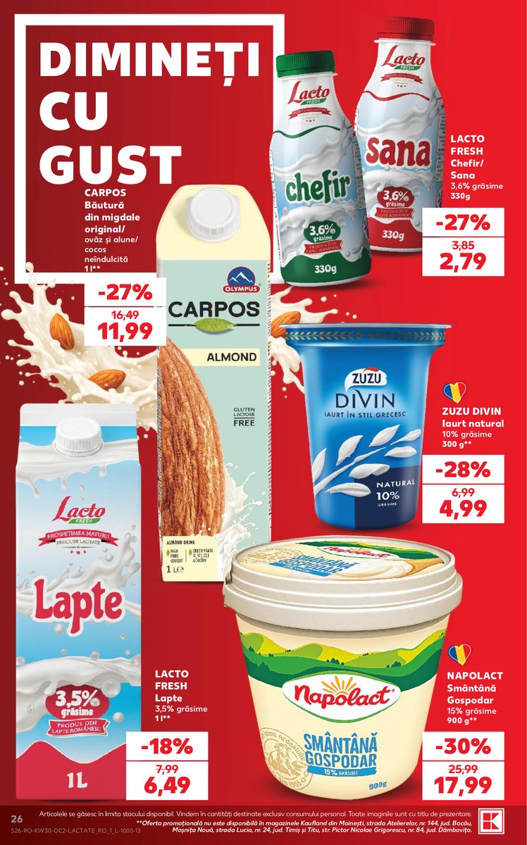 Kaufland catalog page 26 — 2026-07-22 to 2026-07-28