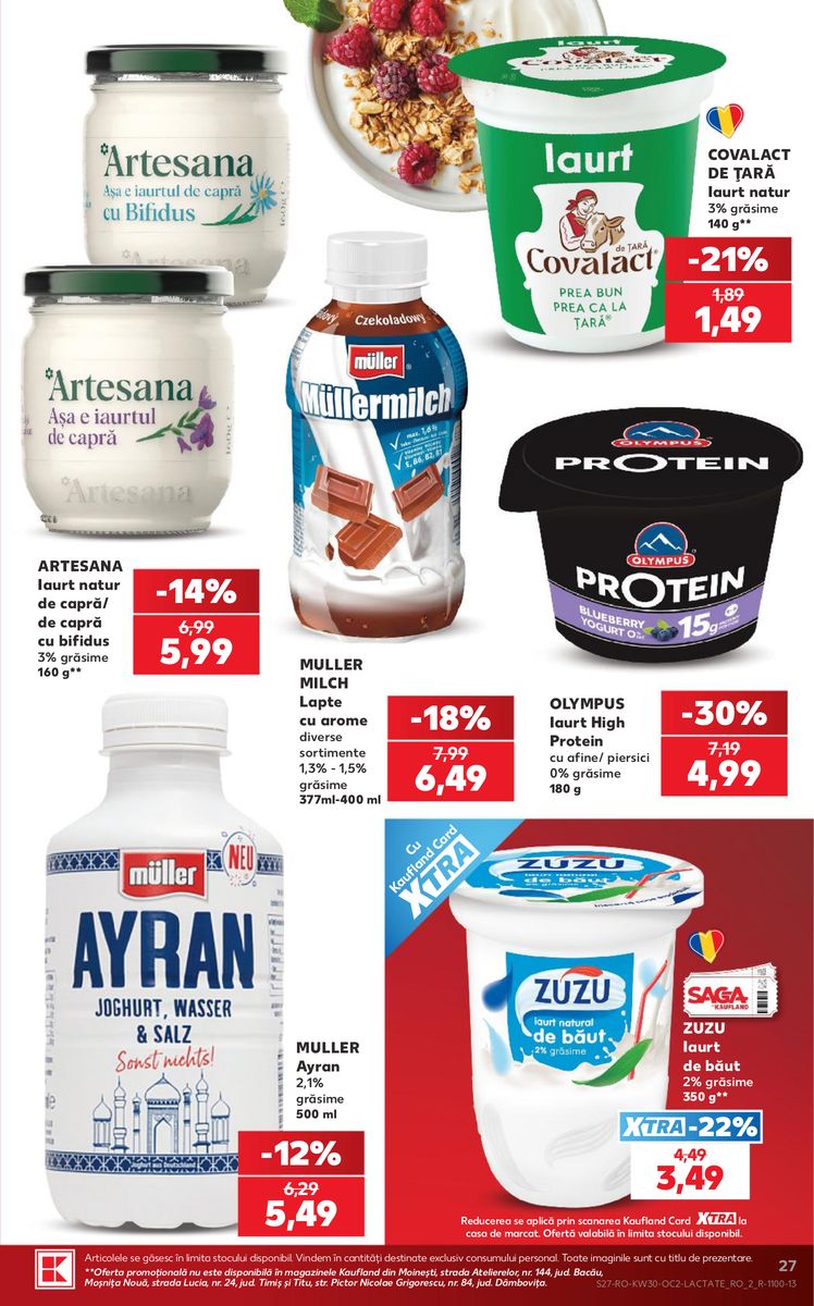Kaufland catalog page 27 — 2026-07-22 to 2026-07-28