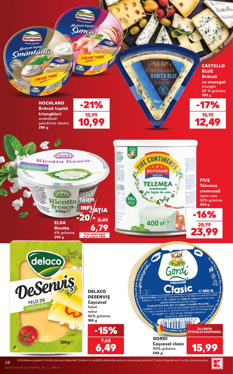 Kaufland catalog page 28 — 2026-07-22 to 2026-07-28