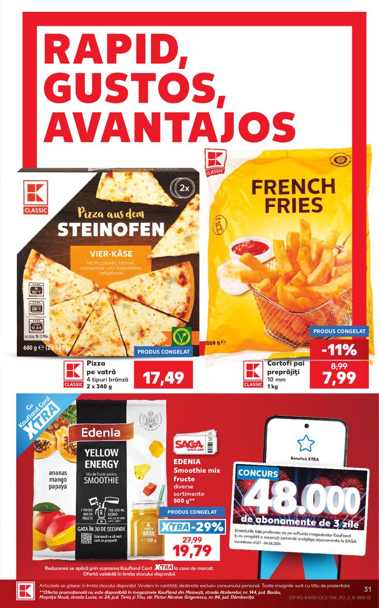 Kaufland catalog page 31 — 2026-07-22 to 2026-07-28