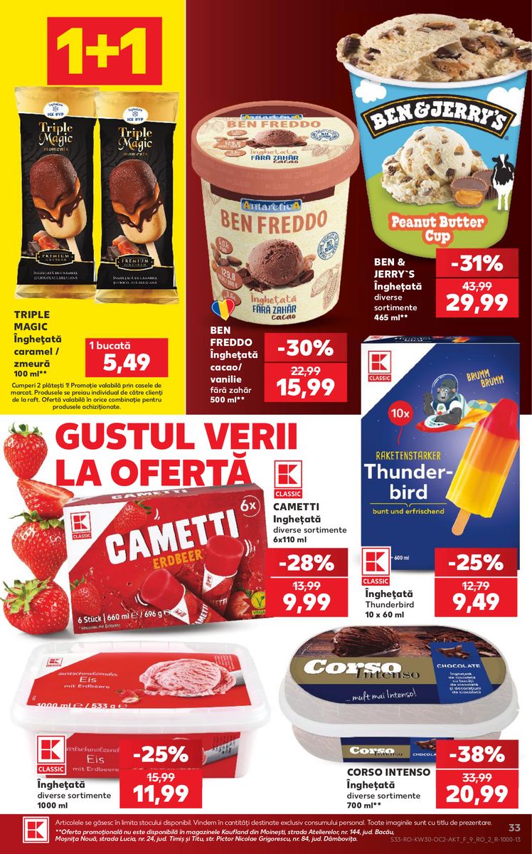 Kaufland catalog page 33 — 2026-07-22 to 2026-07-28