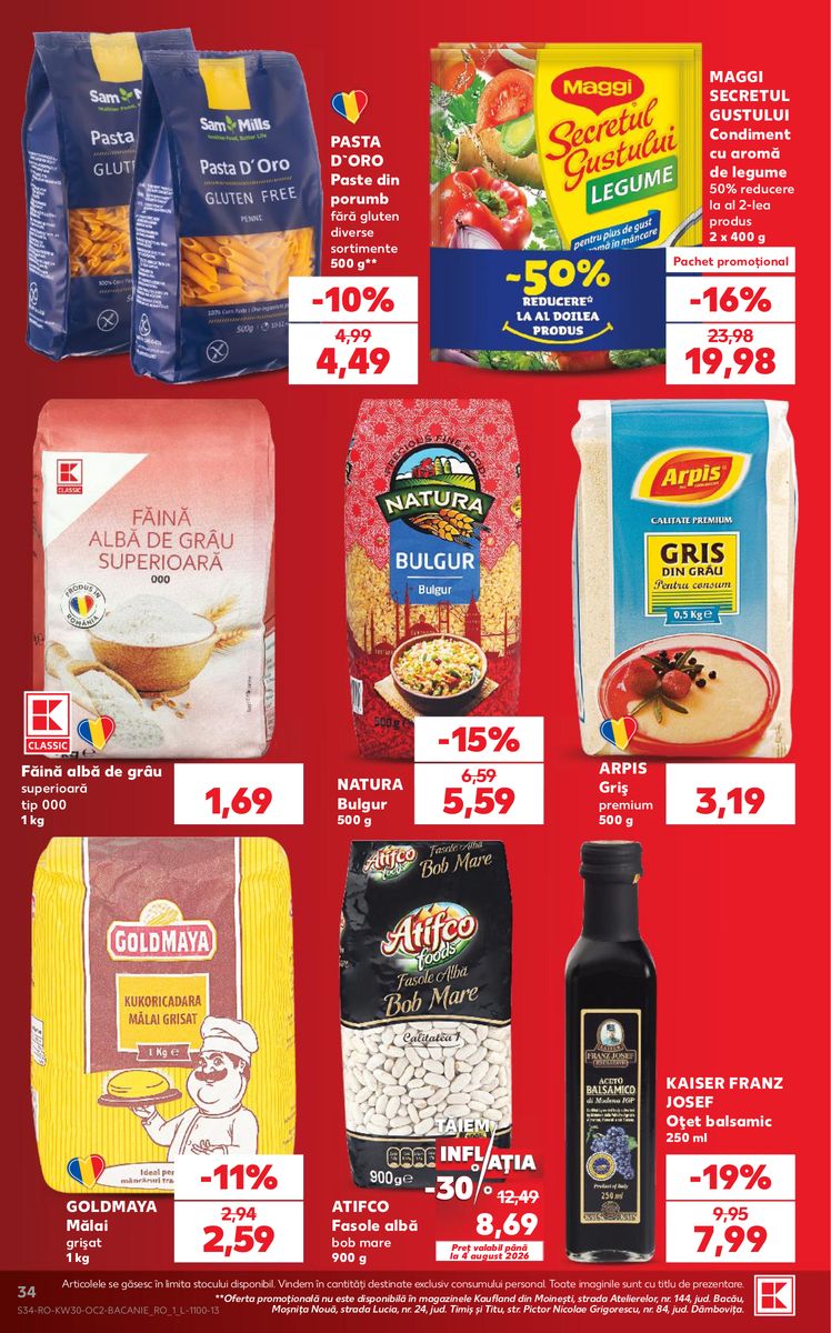 Kaufland catalog page 34 — 2026-07-22 to 2026-07-28