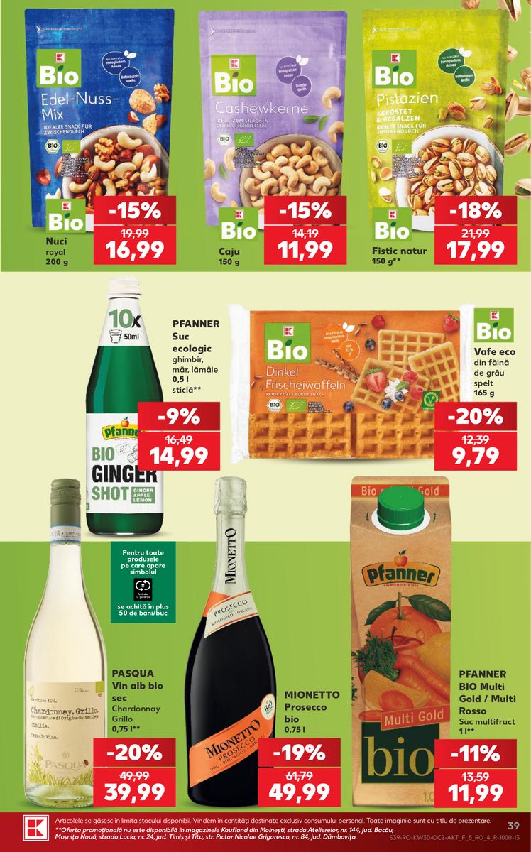 Kaufland catalog page 39 — 2026-07-22 to 2026-07-28