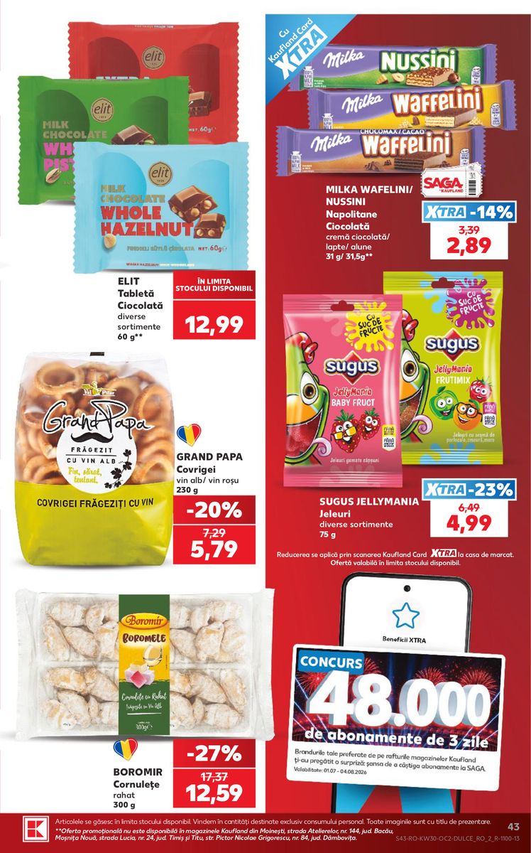 Kaufland catalog page 43 — 2026-07-22 to 2026-07-28